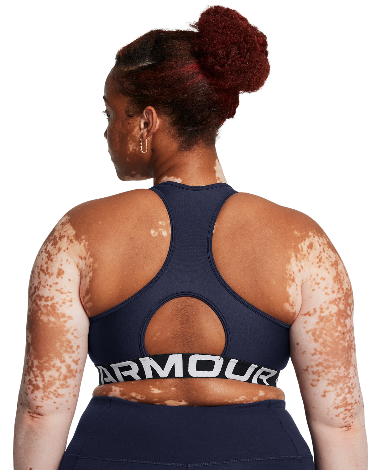 Women's HeatGear® Armour Mid Branded Sports Bra