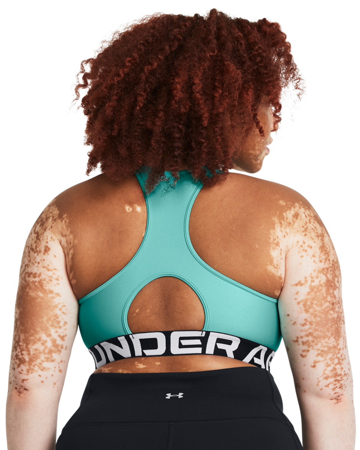 Women's HeatGear® Armour Mid Branded Sports Bra