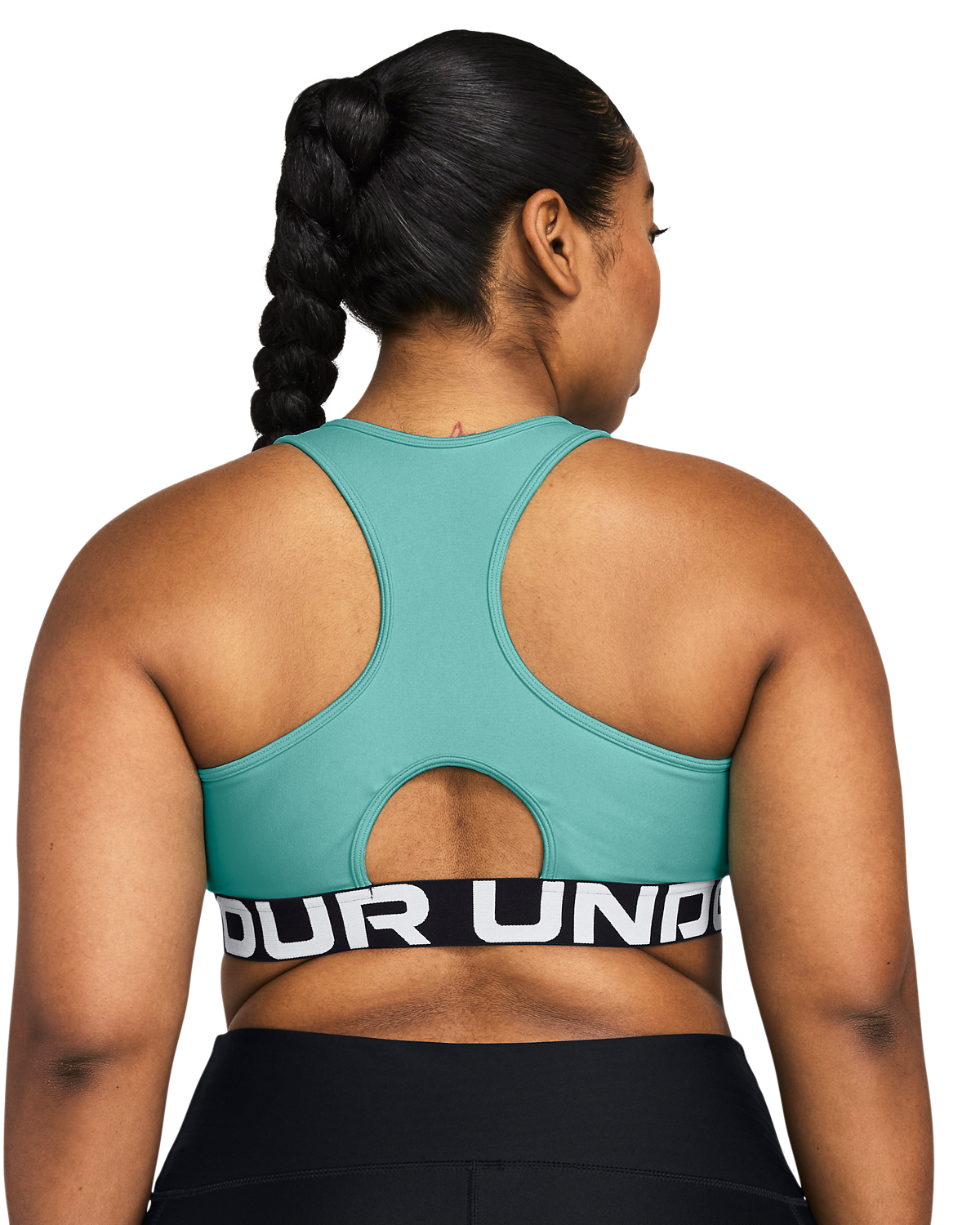 Women's HeatGear® Armour Mid Branded Sports Bra