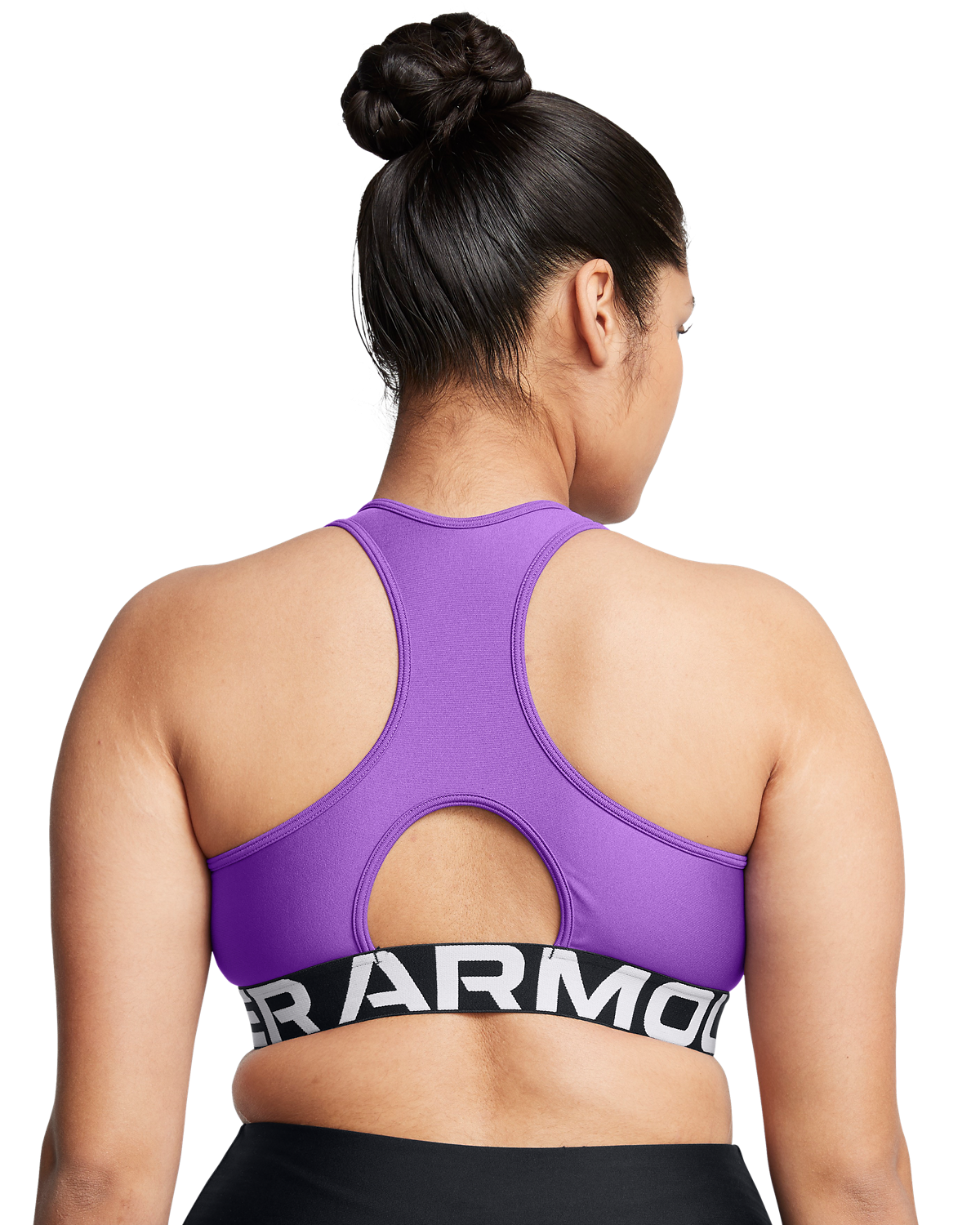 Women's HeatGear® Armour Mid Branded Sports Bra