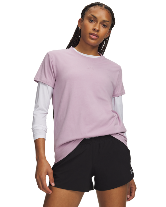 Women's UA Rival Core Short-Sleeve