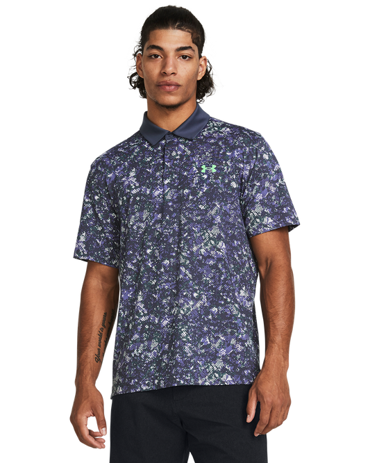 Men's UA Tee To Green Printed Polo