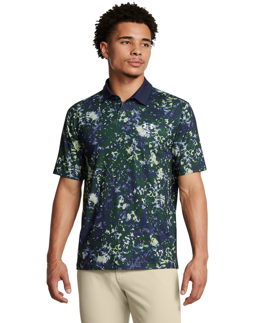 Men's UA Tee To Green Printed Polo