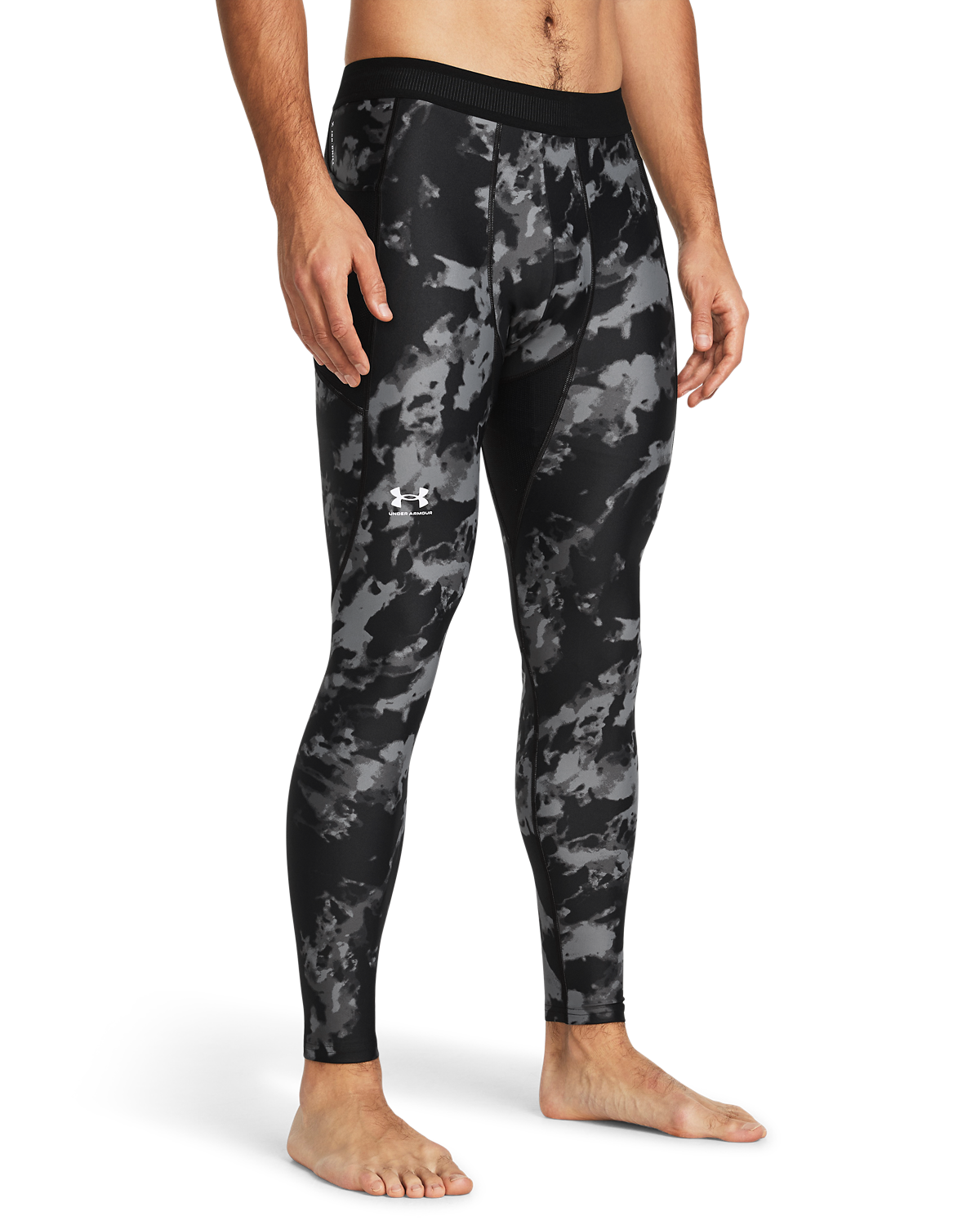 Men's HeatGear® Iso-Chill Printed Leggings