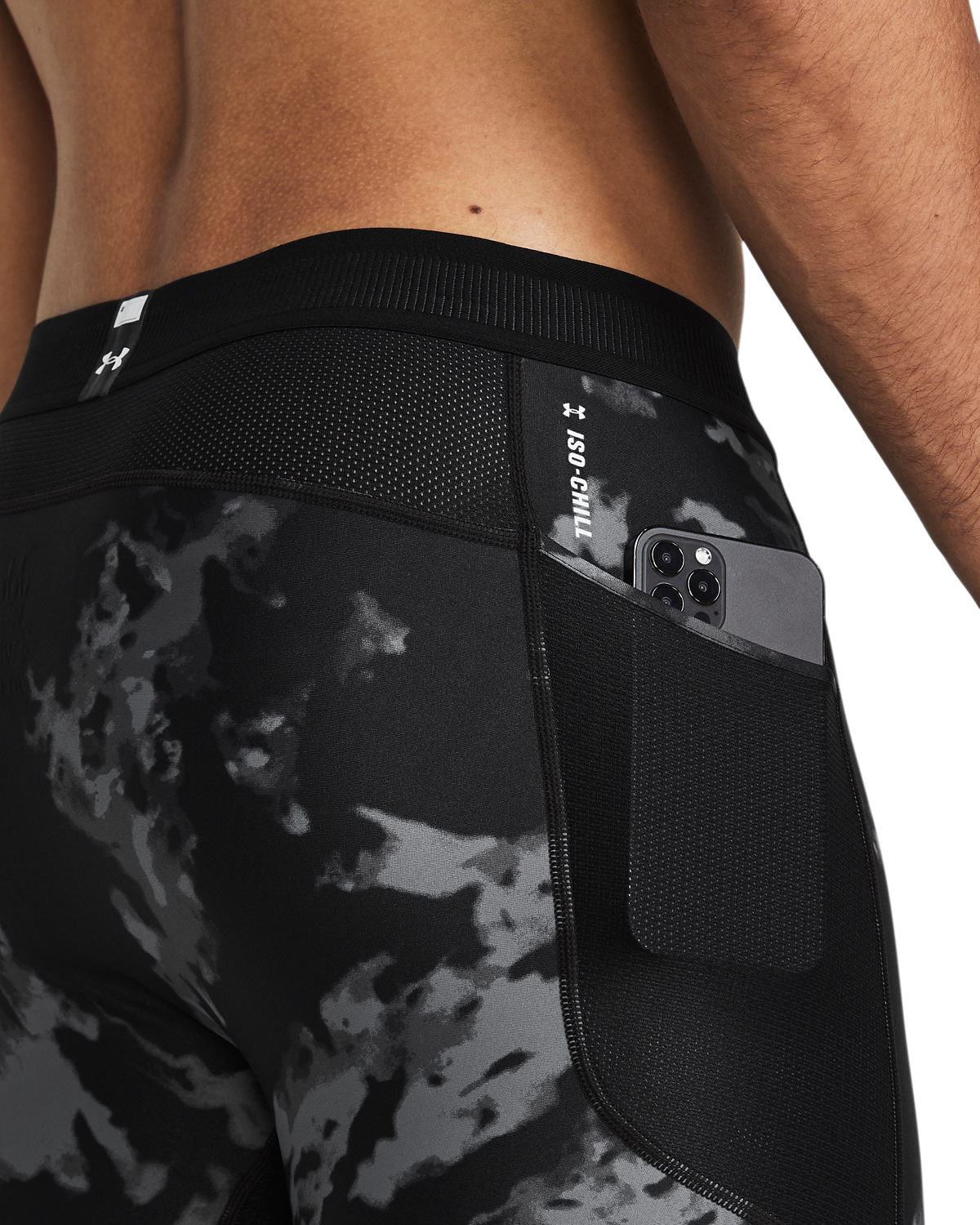 Men's HeatGear® Iso-Chill Printed Leggings