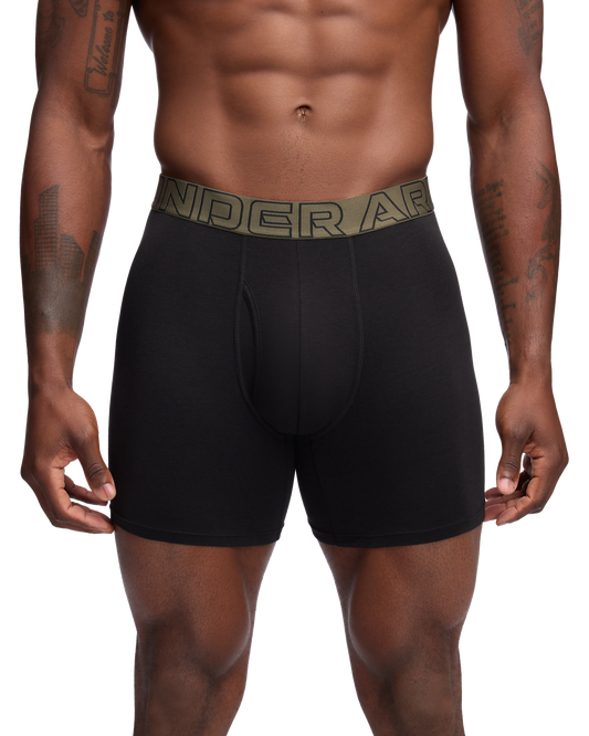 Men's UA Performance Cotton 6inch 3-Pack Boxerjock®