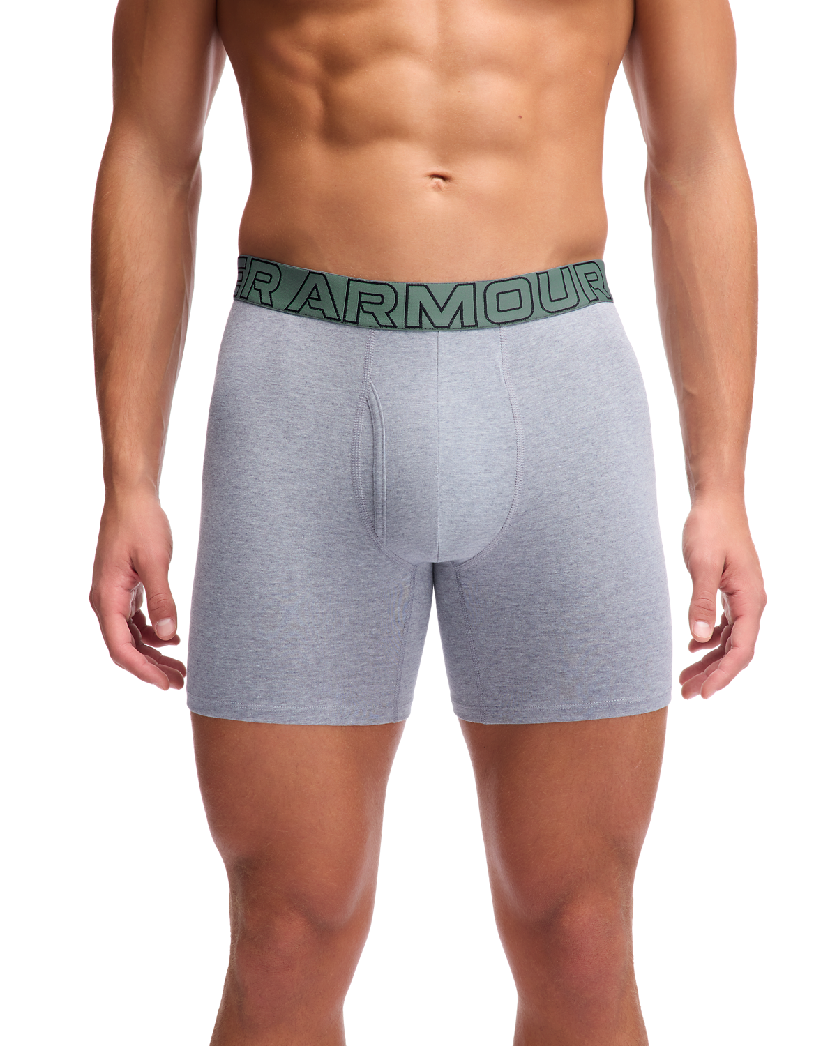 Men's UA Performance Cotton 6inch 3-Pack Boxerjock®