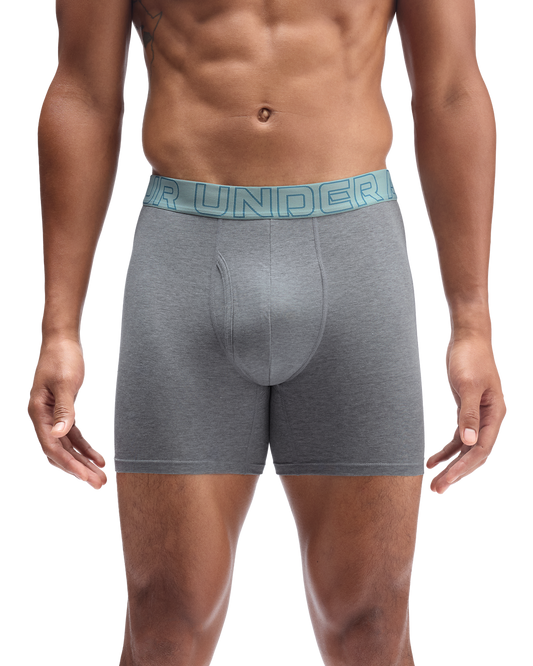 Men's UA Performance Cotton 6inch 3-Pack Boxerjock®