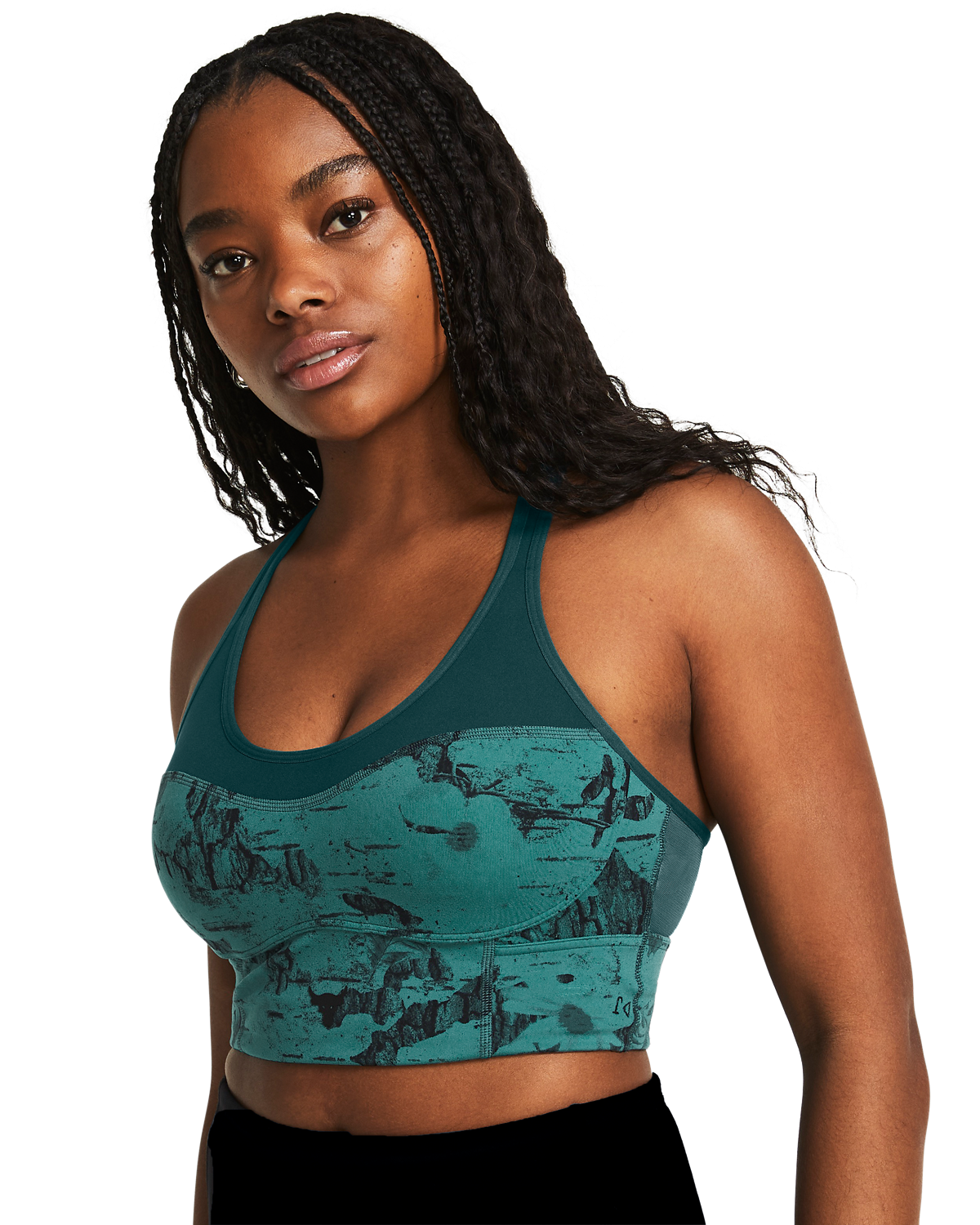 Women's Project Rock Infinity Let's Go LL Printed Bra