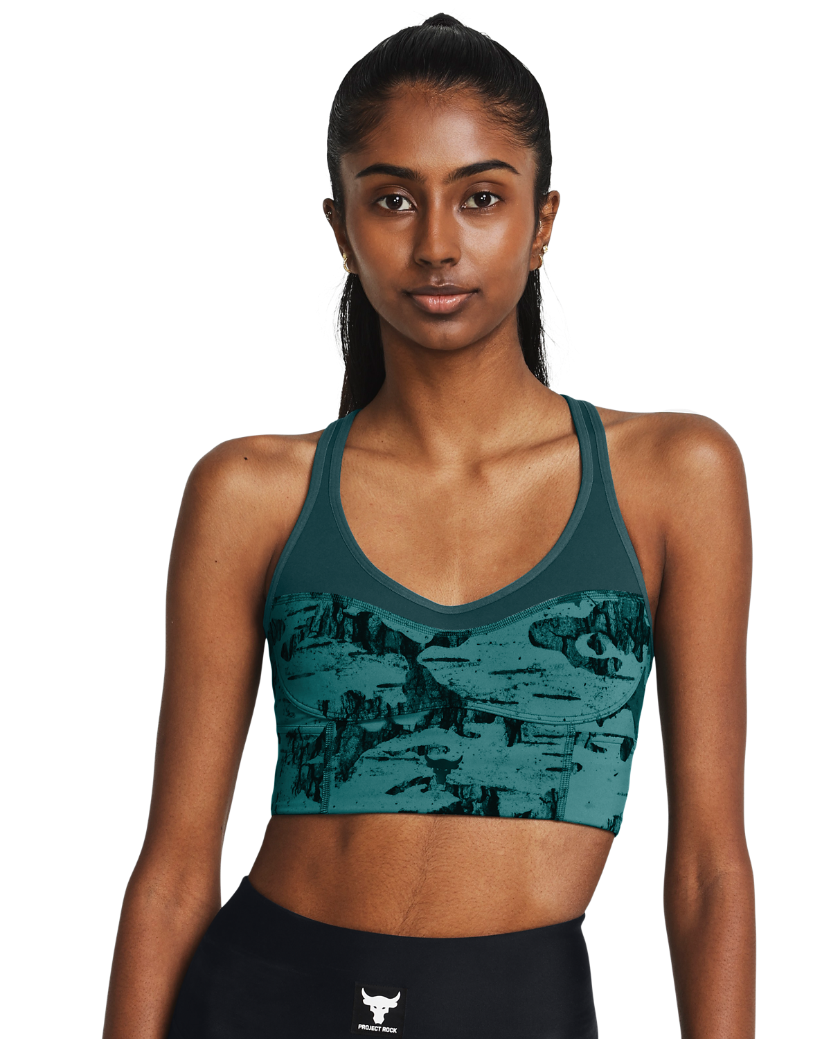 Women's Project Rock Infinity Let's Go LL Printed Bra