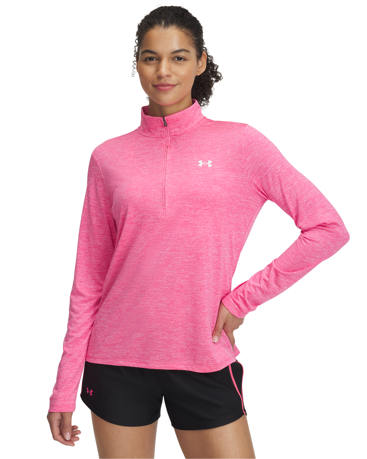 Women's UA Tech™ Twist ½ Zip