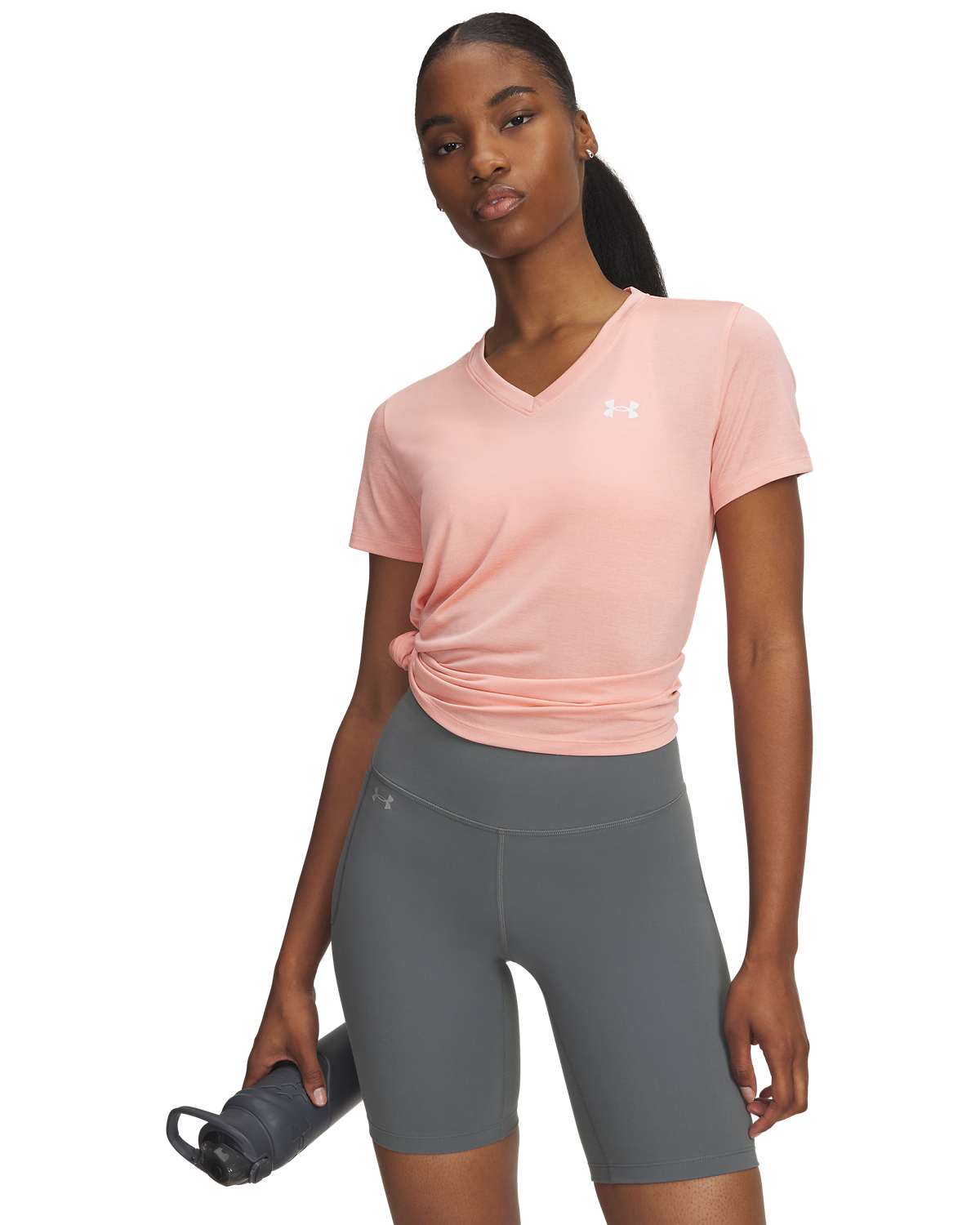 Women's UA Tech™ Twist V-Neck Short Sleeve