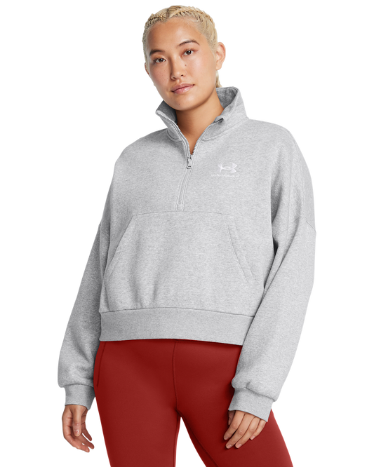 Women's UA Icon Fleece Oversized ½ Zip