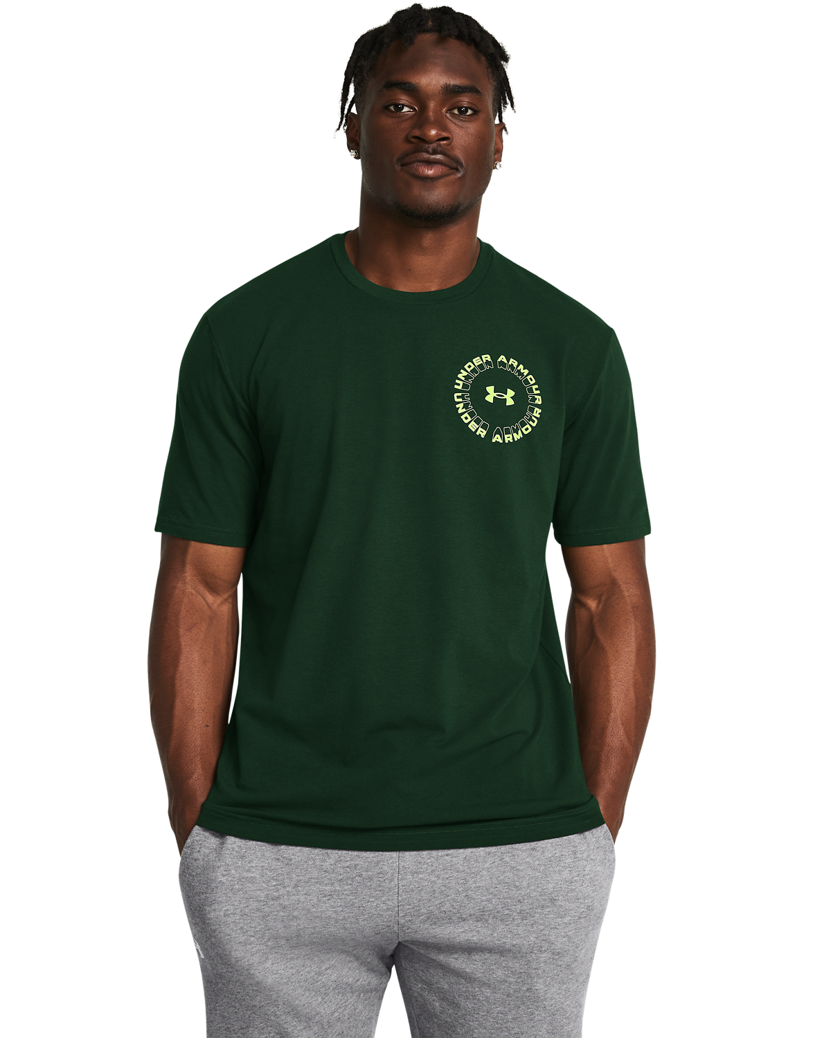 Men's UA Radial Wordmark Short Sleeve