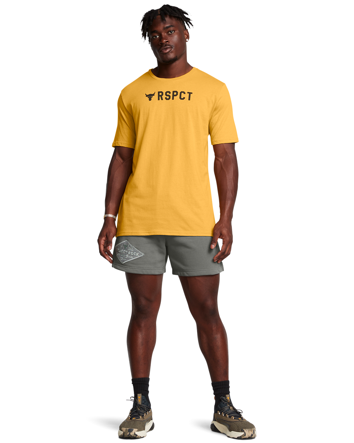 Men's Project Rock Heavyweight Tools Of The Trade Shorts