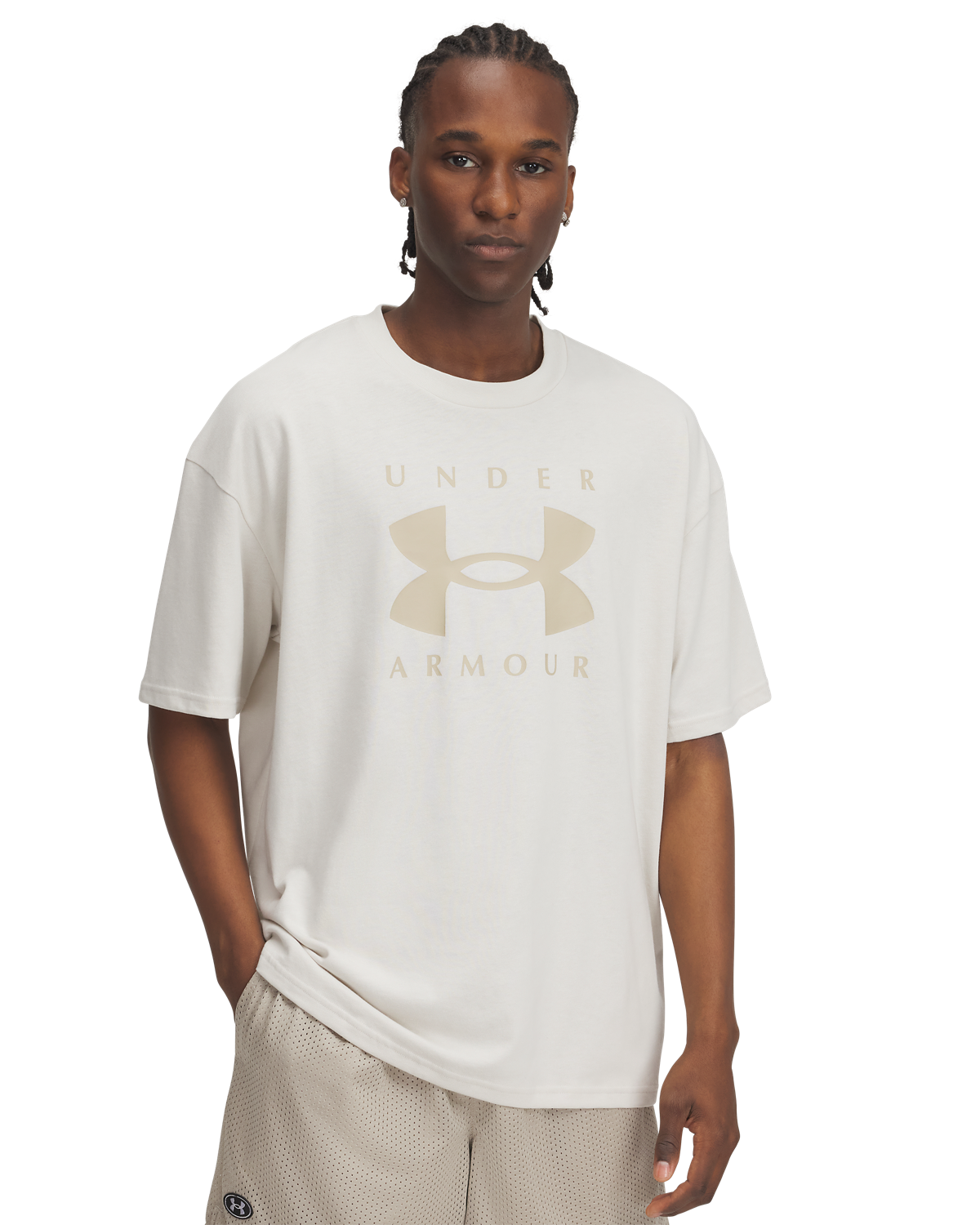 Men's UA Heavyweight Oversized Branded Short Sleeve