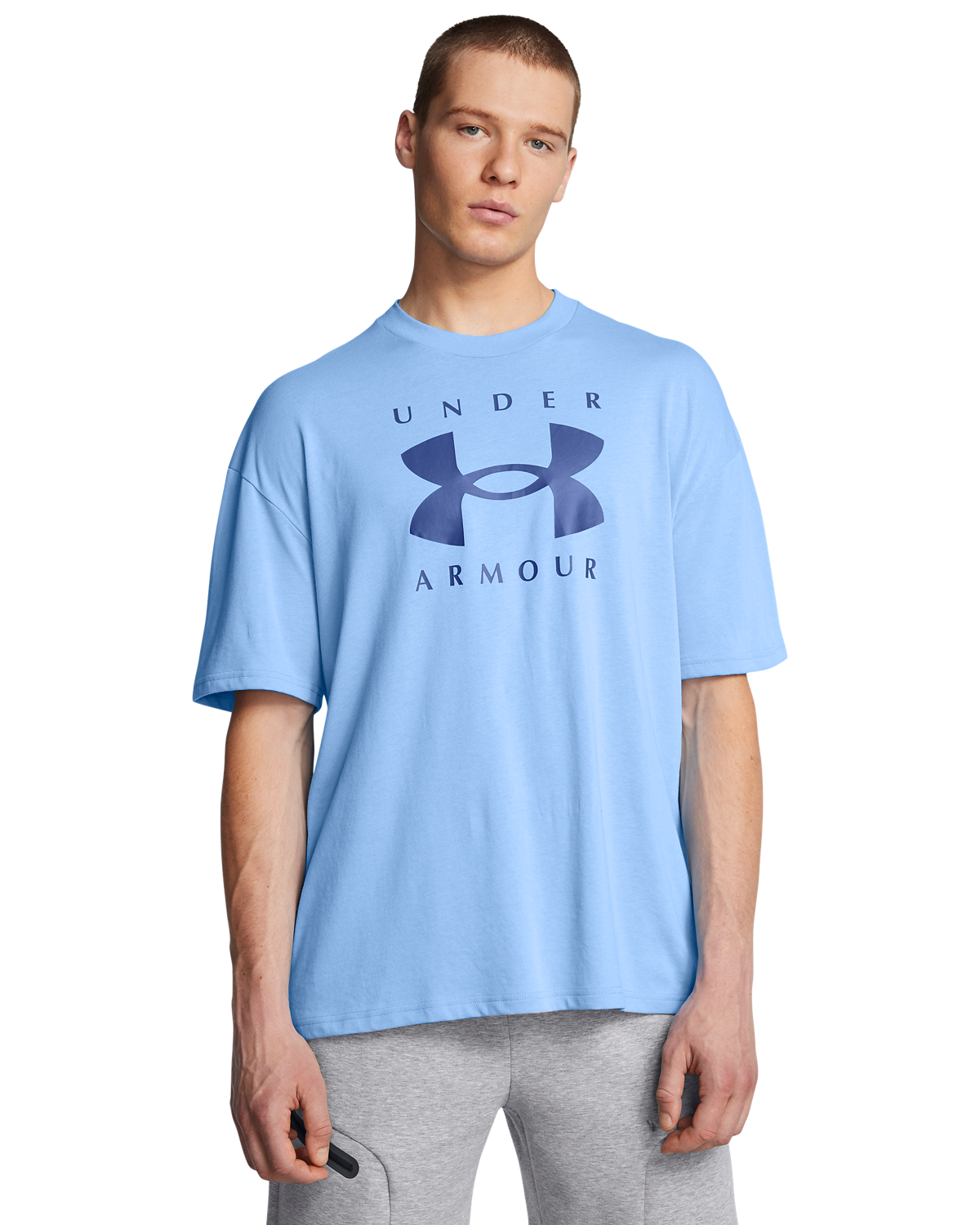 Men's UA Heavyweight Oversized Branded Short Sleeve