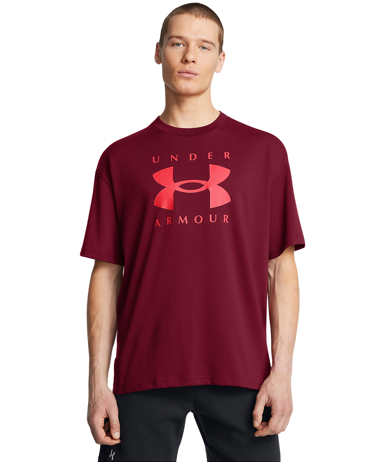 Men's UA Heavyweight Oversized Branded Short Sleeve