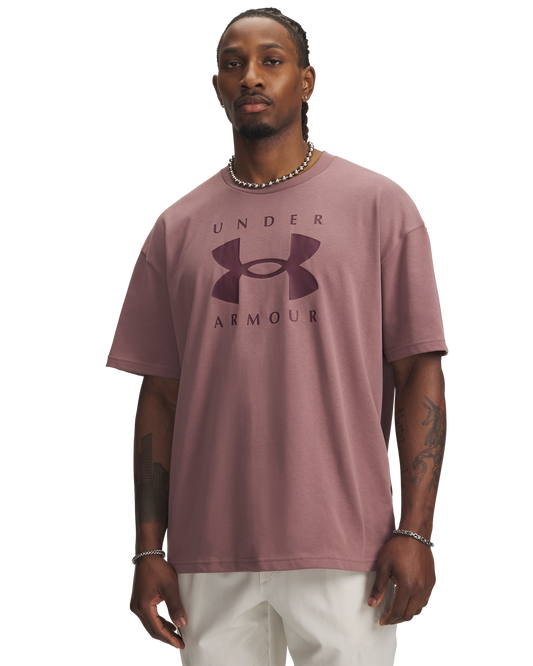 Men's UA Heavyweight Oversized Branded Short Sleeve