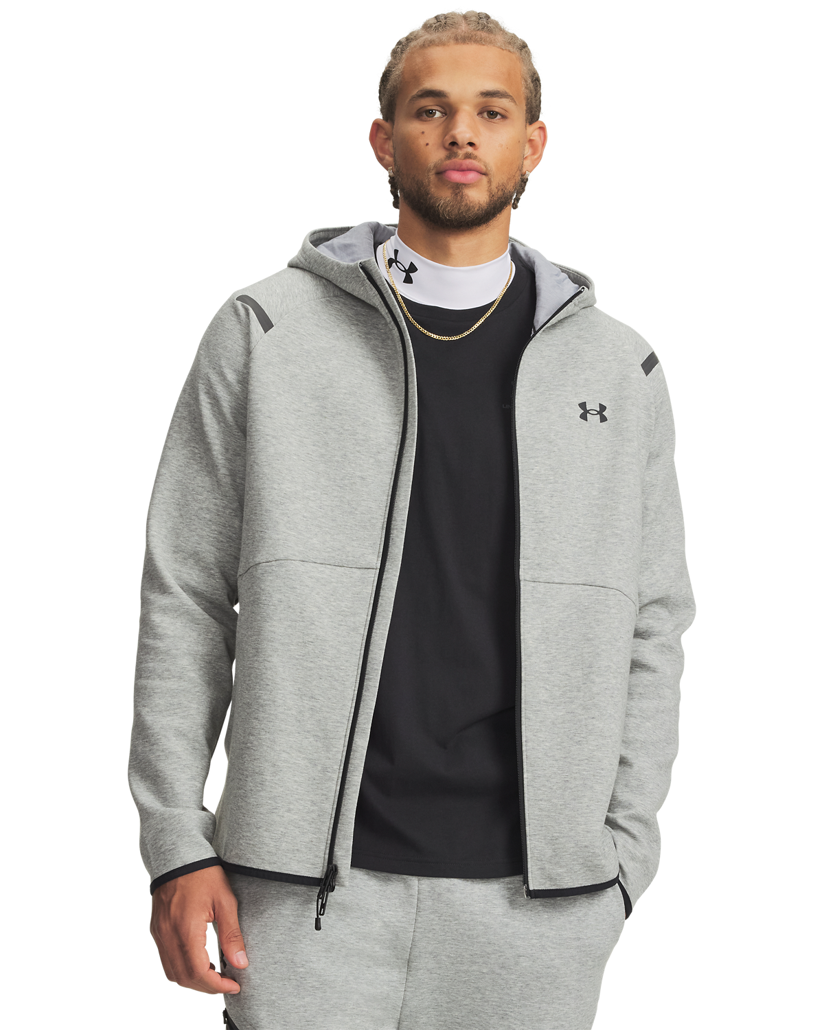 Men's UA Unstoppable Fleece Full-Zip Hoodie