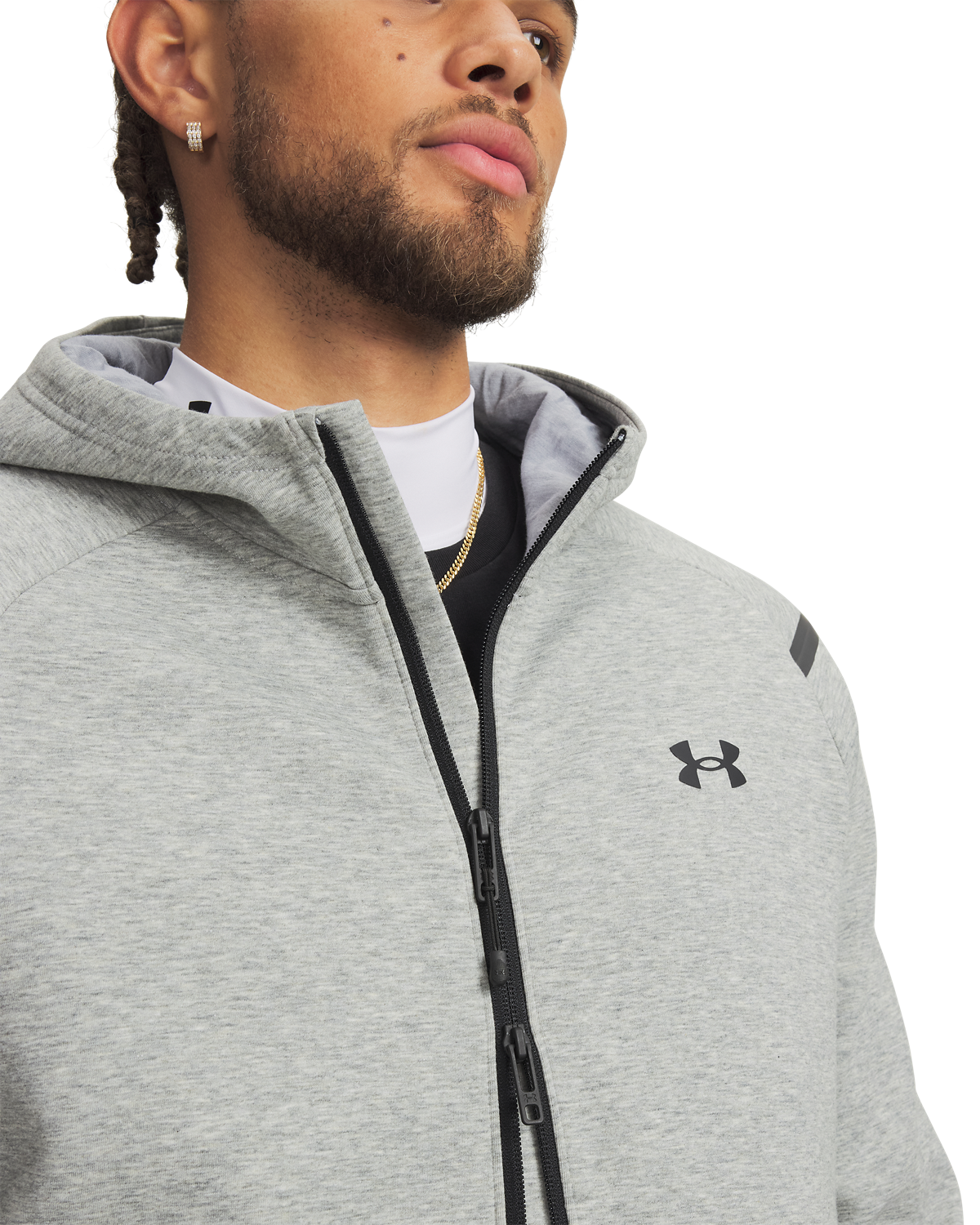Men's UA Unstoppable Fleece Full-Zip Hoodie