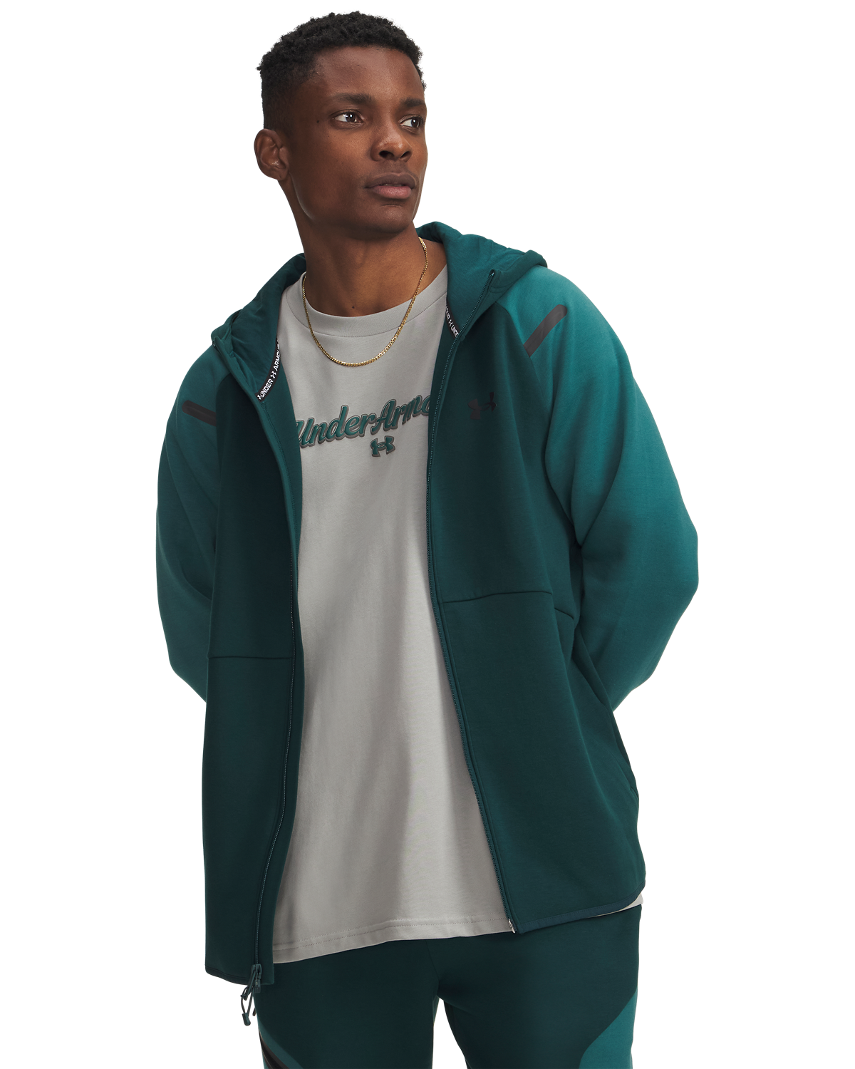 Men's UA Unstoppable Fleece Full-Zip Hoodie
