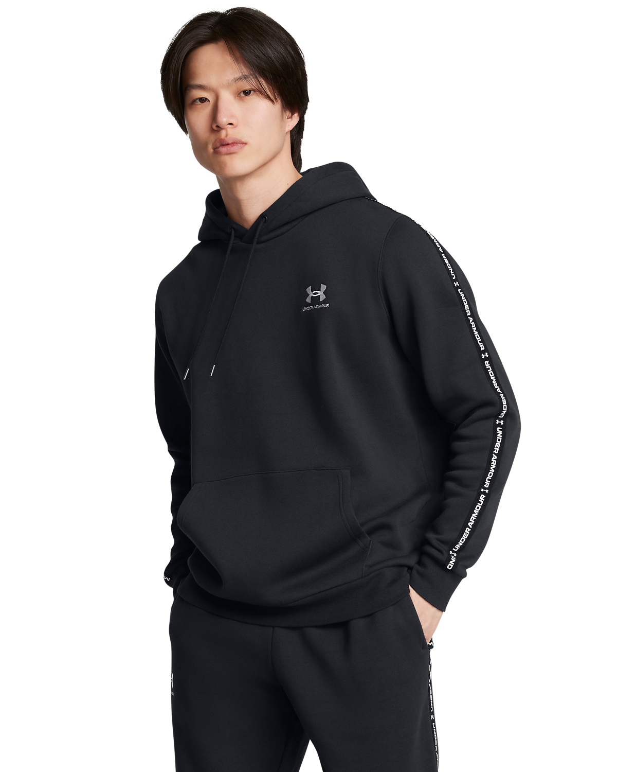 Men's UA Icon Fleece Taping Hoodie