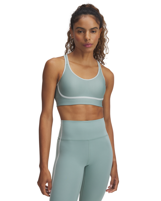 Women's UA Infinity Mid Piped Sports Bra