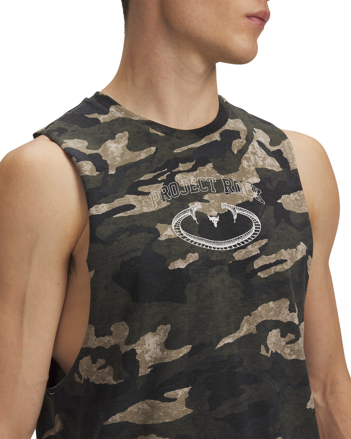 Men's Project Rock Camo Tank