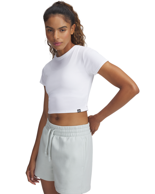Women's UA Rival Rib Baby T-Shirt