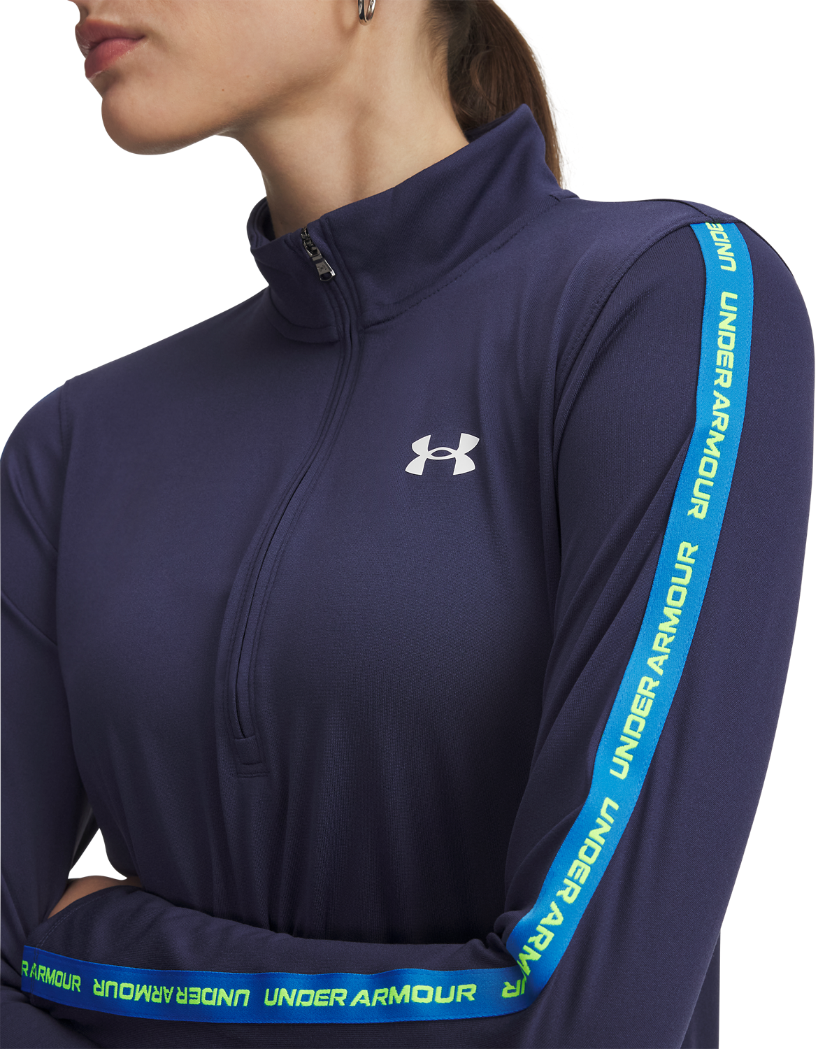 Women's UA Tech WM Tape Half Zip