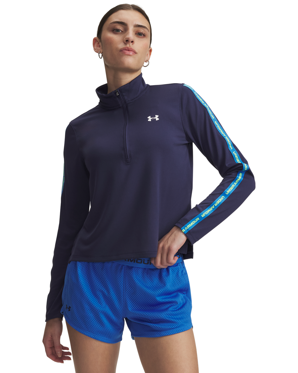 Women's UA Tech WM Tape Half Zip
