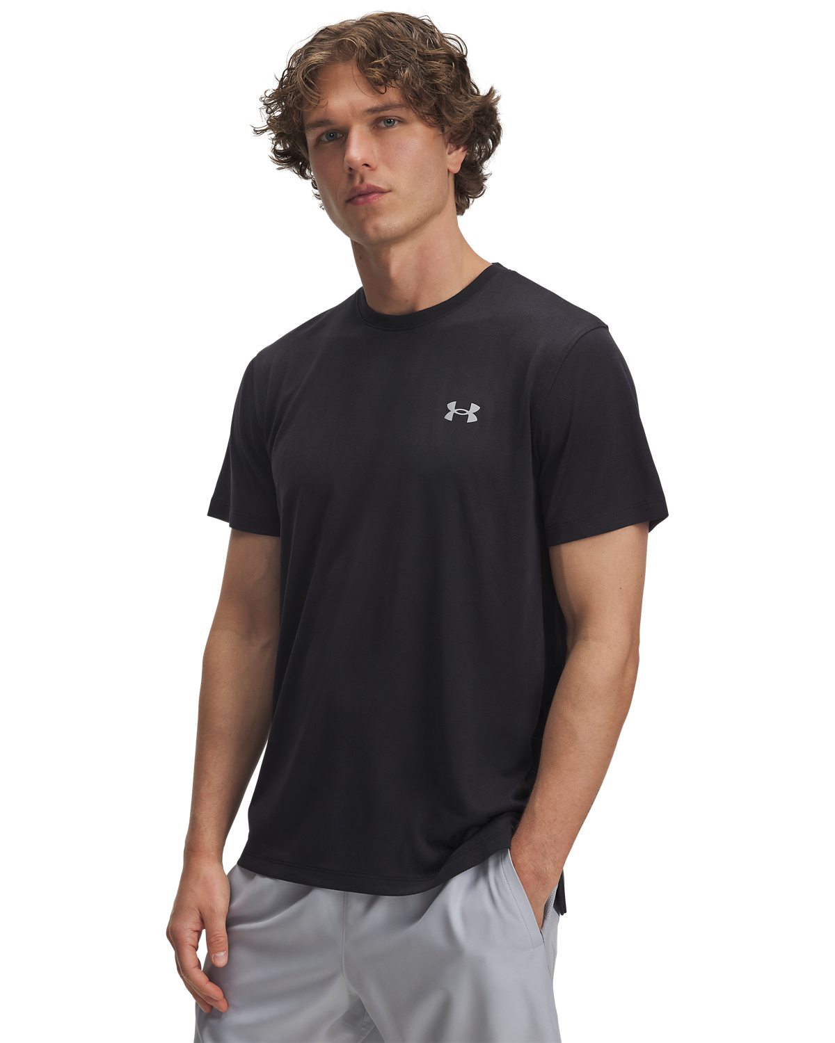 Men's UA Launch Camo SS