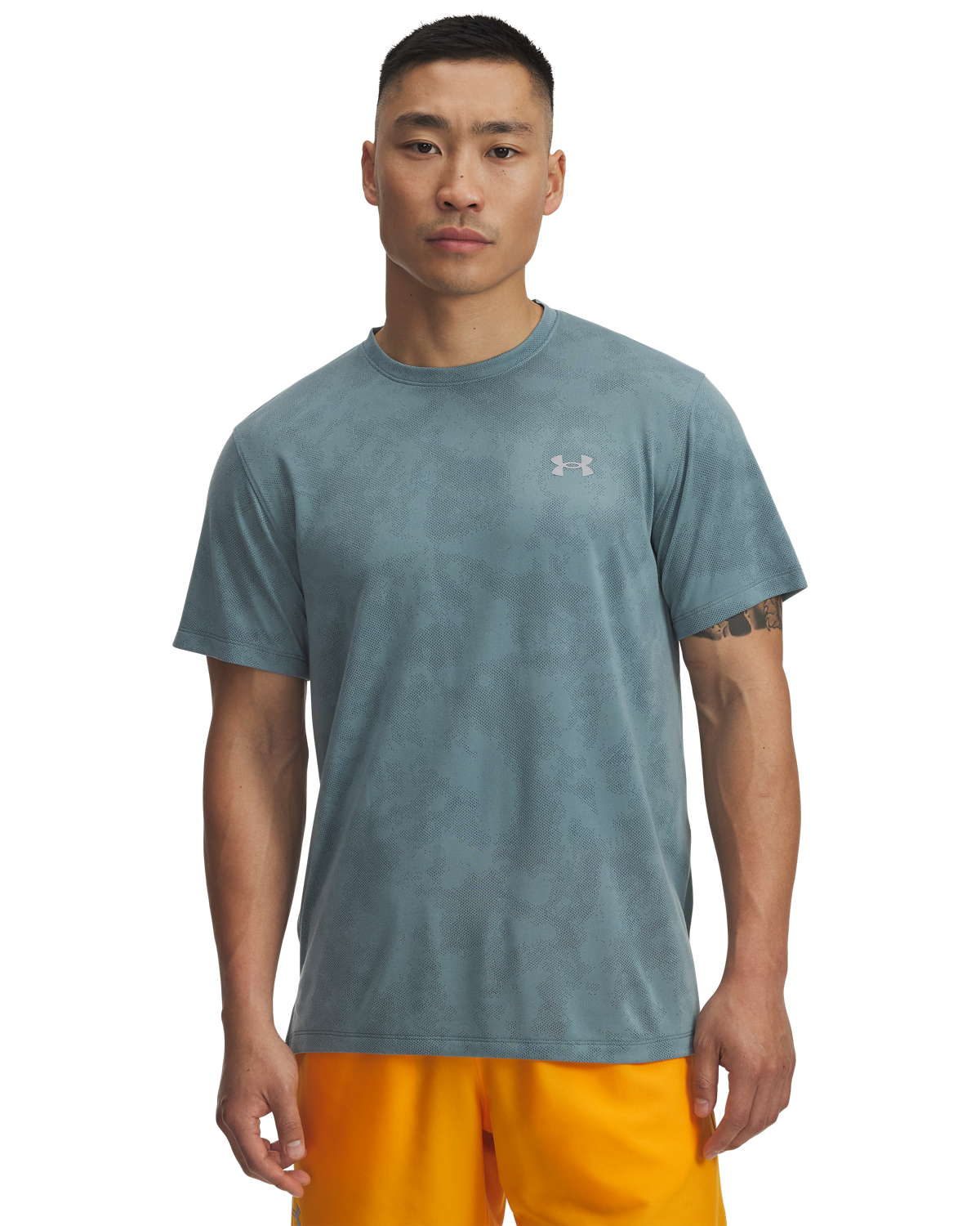 Men's UA Launch Camo Short Sleeve