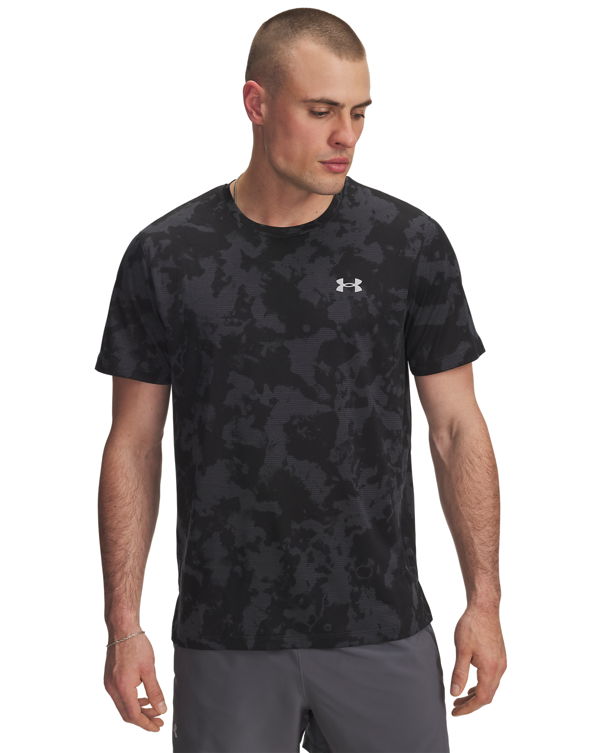 Men's UA Launch Printed SS