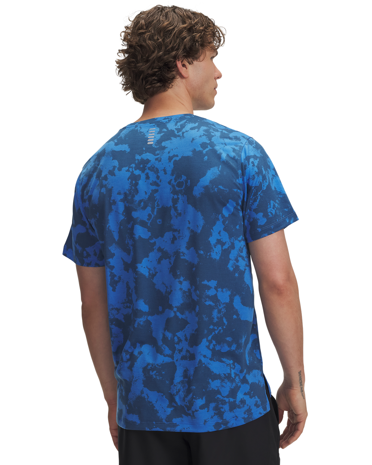 Men's UA Launch Printed SS