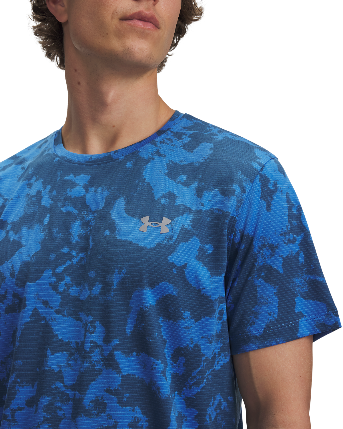 Men's UA Launch Printed SS