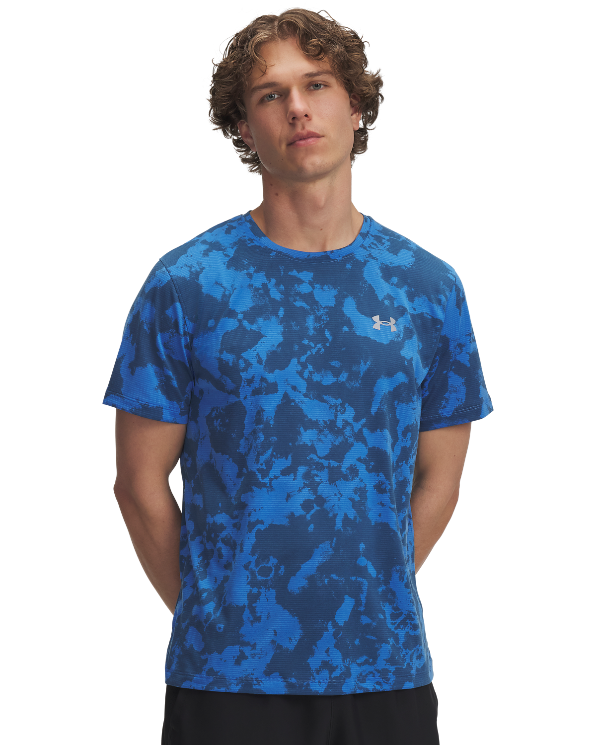 Men's UA Launch Printed SS