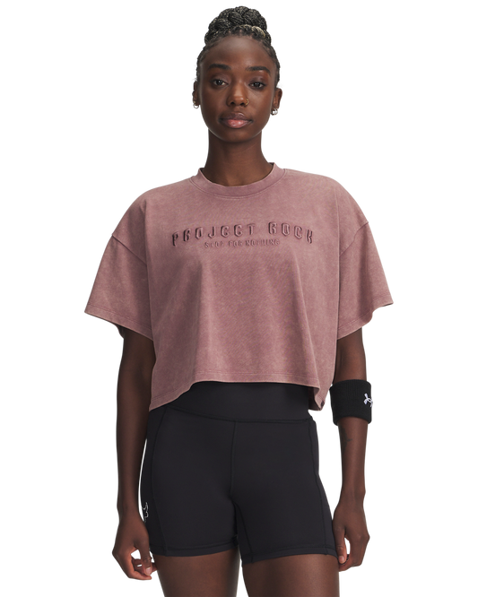 Women's UA Project Rock Graphic Short Sleeve Tee
