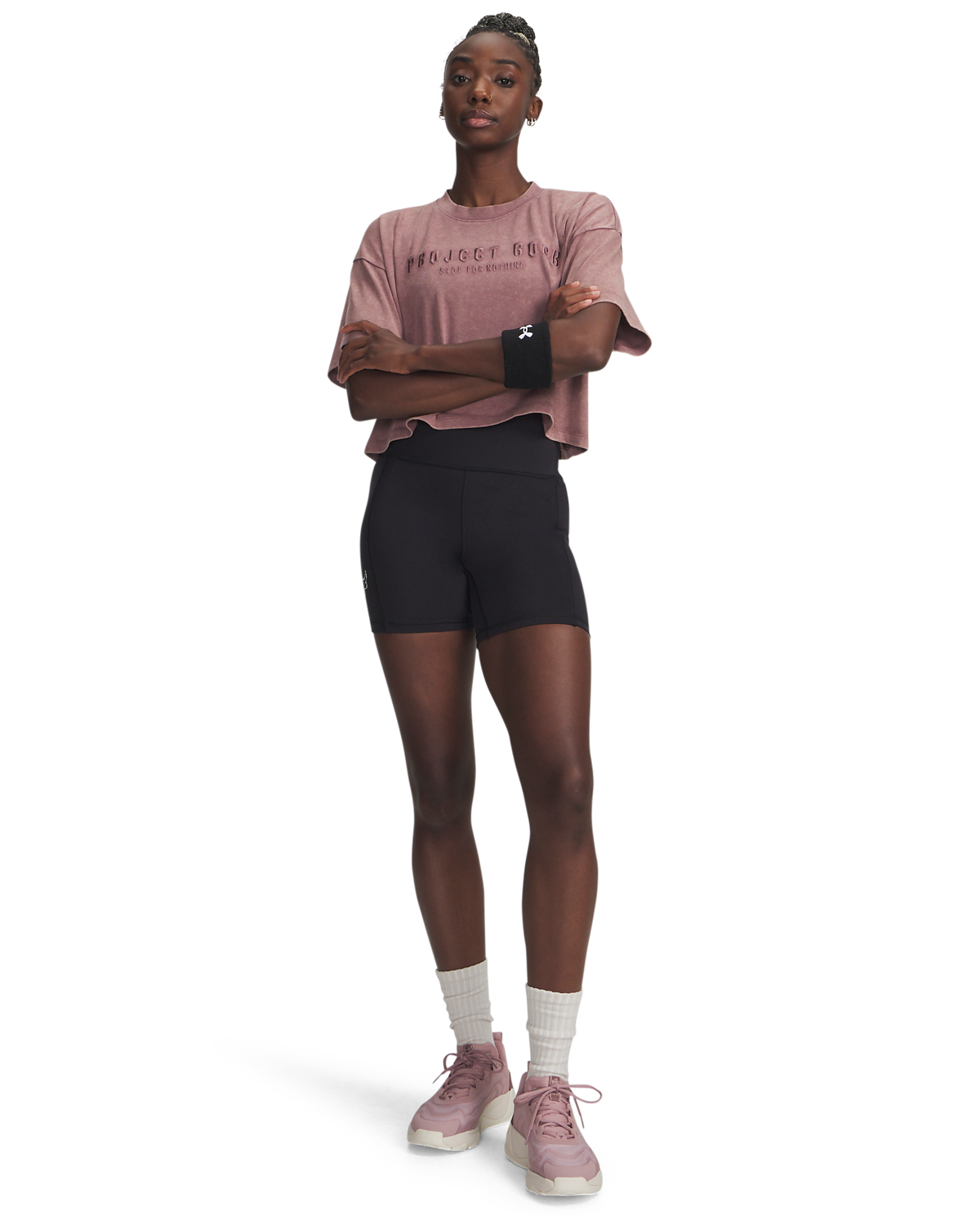 Women's UA Project Rock Graphic Short Sleeve Tee