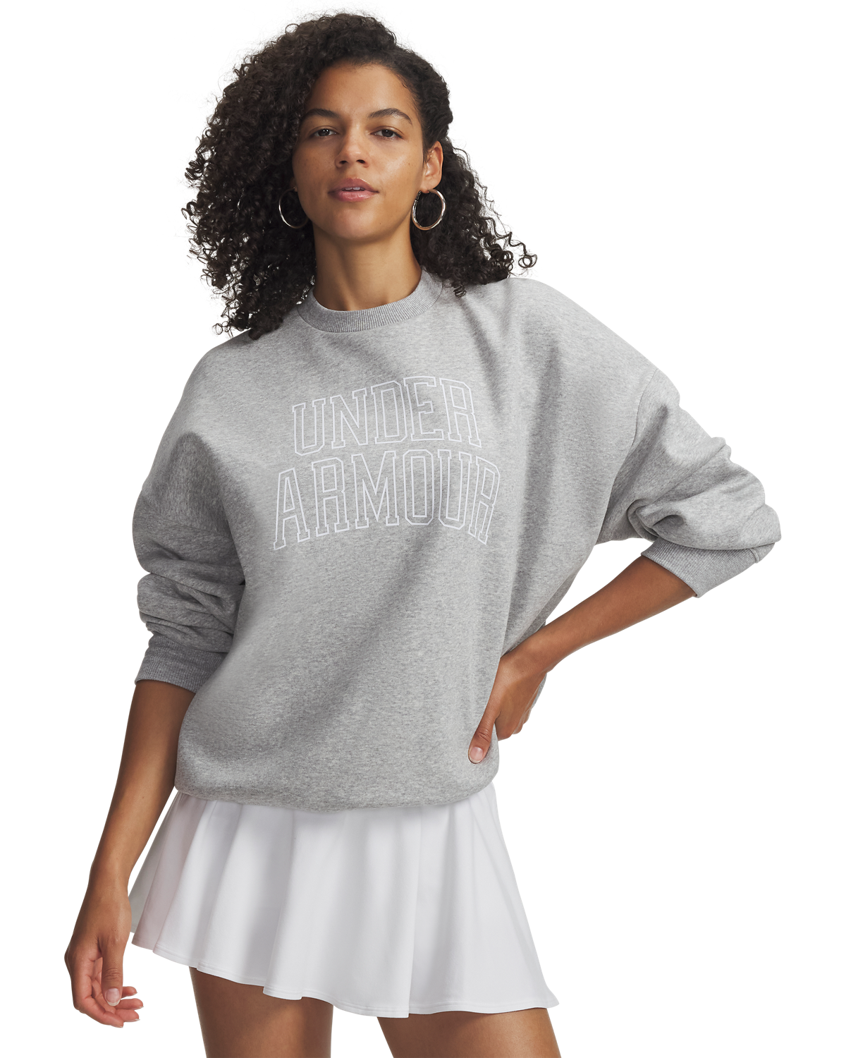 Women's UA Rival Fleece Varsity Crew