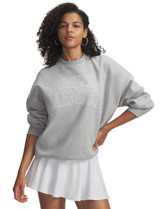 Women's UA Rival Fleece Varsity Crew