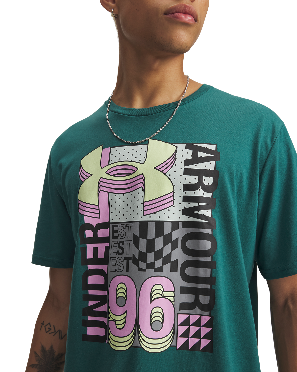 Men's UA Logo Collage Short Sleeve
