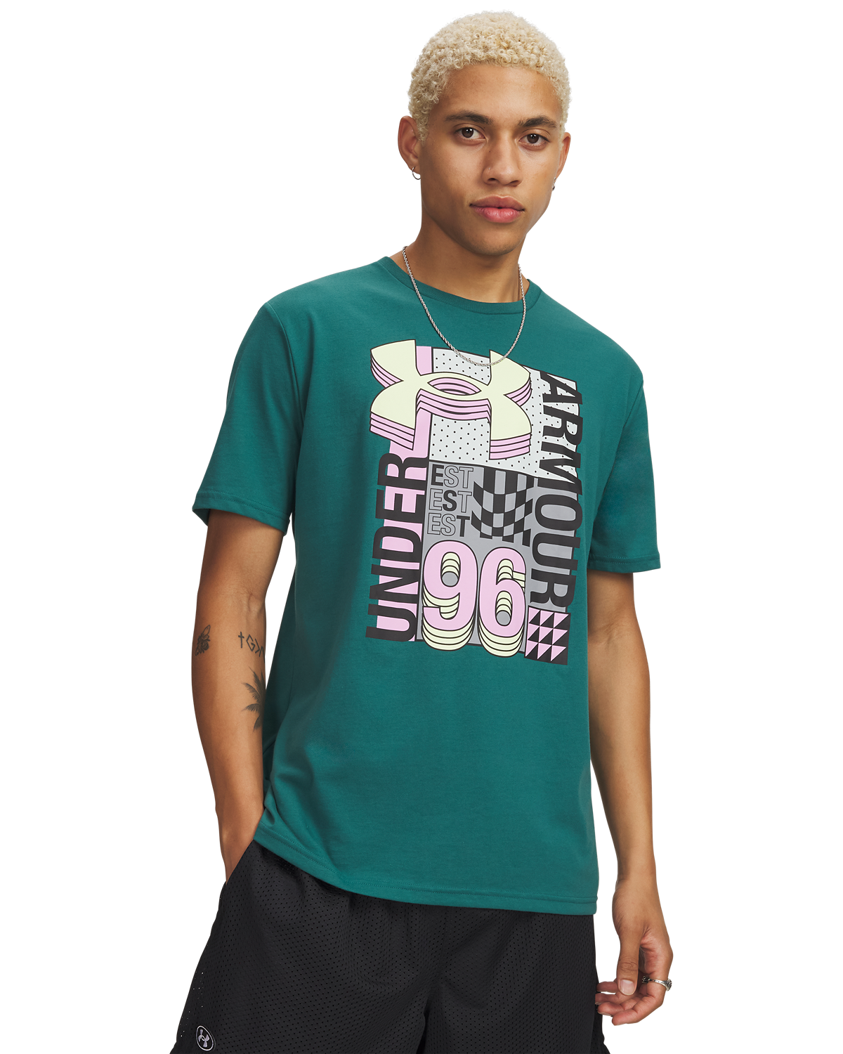 Men's UA Logo Collage Short Sleeve