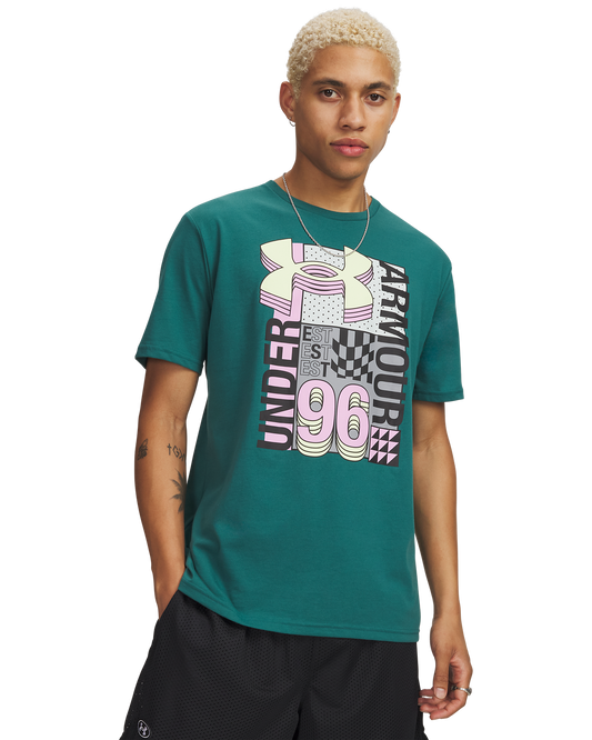 Men's UA Logo Collage Short Sleeve