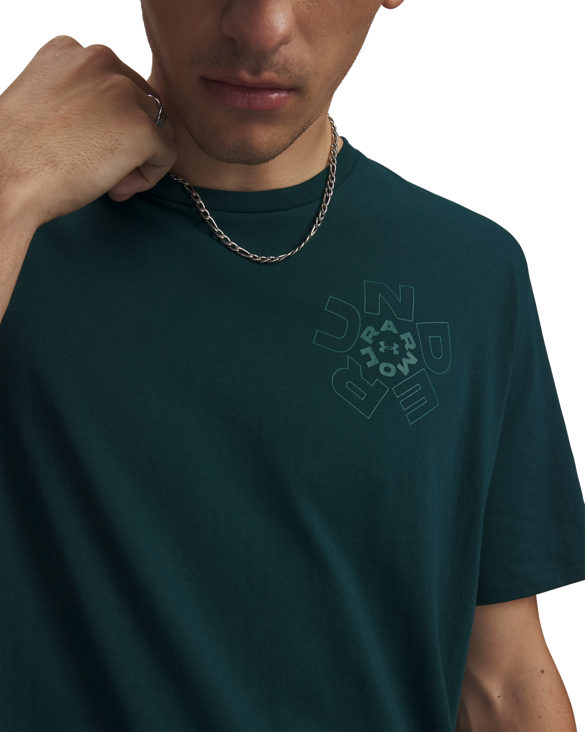 Men's UA Radial Wordmark Short Sleeve