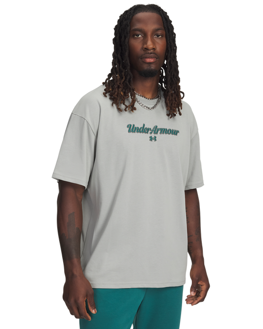 Men's UA Heavyweight Wordmark Short Sleeve