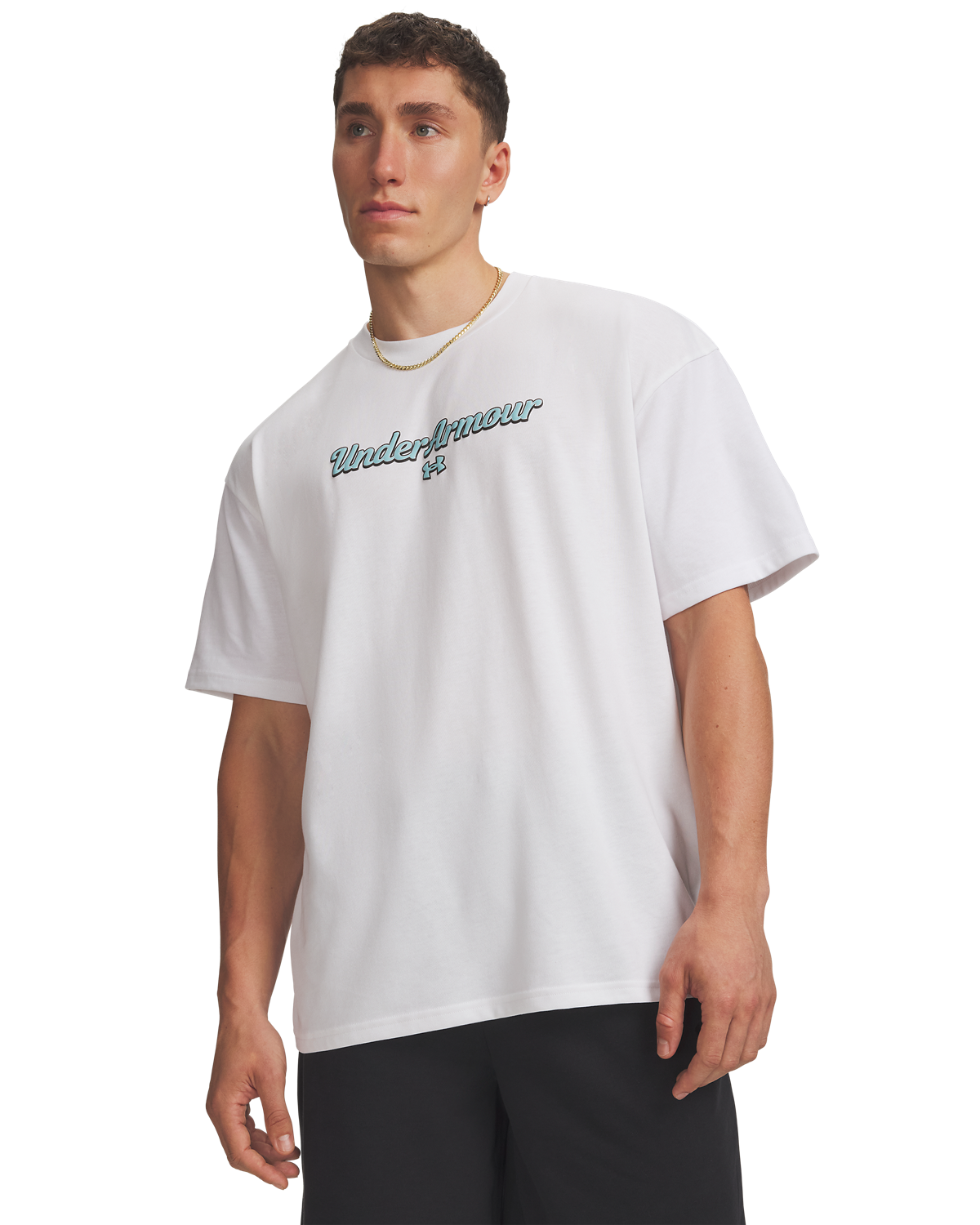 Men's UA Heavyweight Wordmark Short Sleeve