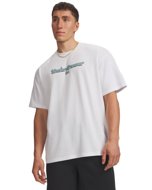 Men's UA Heavyweight Wordmark Short Sleeve