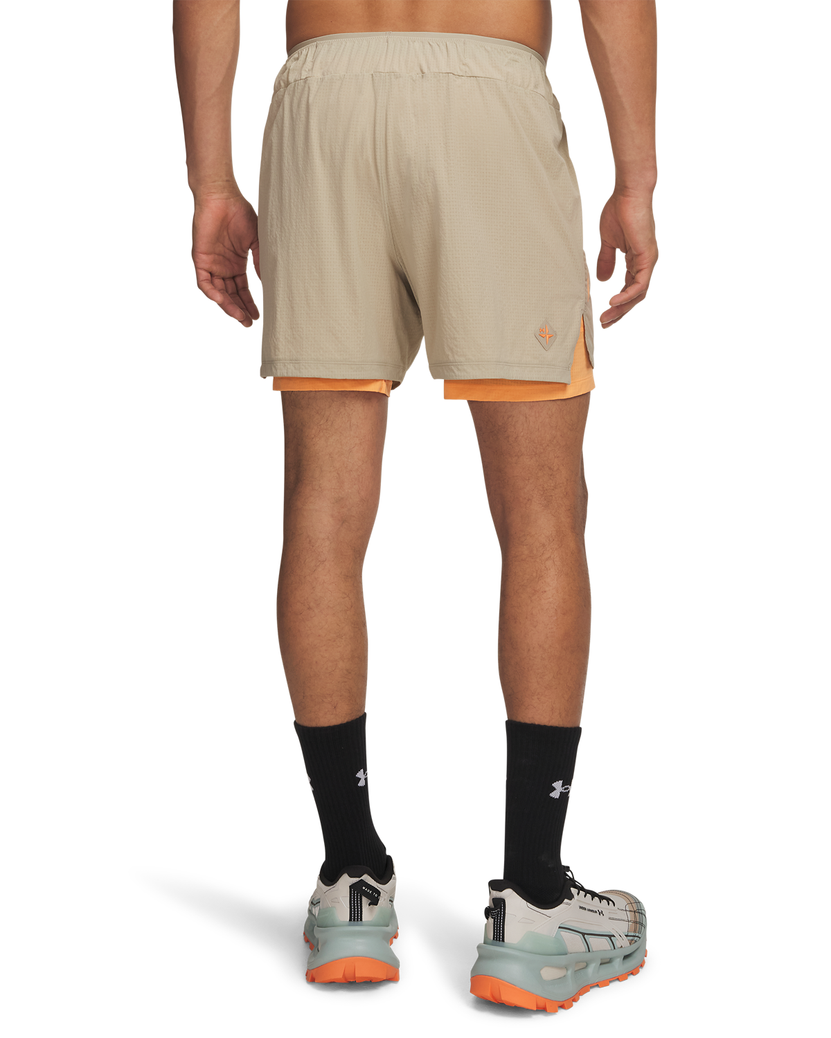 Men's UA Trail Run Lined Shorts